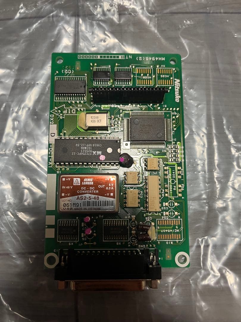 部品取り　基盤　コンデンサ　DC DCコンバーター