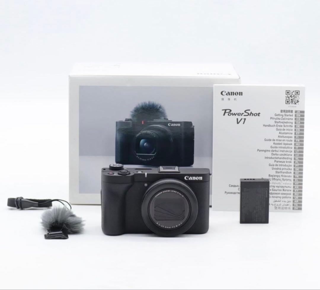 【G&T】Canon Vlogカメラ PowerShot V1