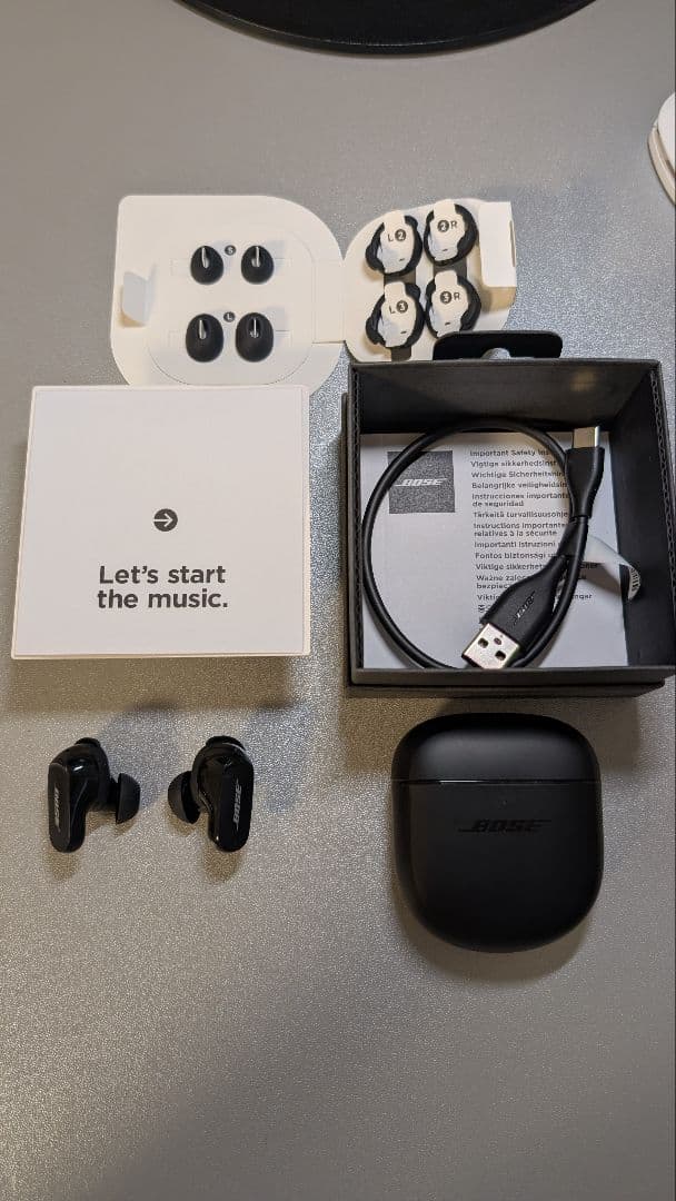 [左不良]Bose QuietComfort Earbuds II ブラック