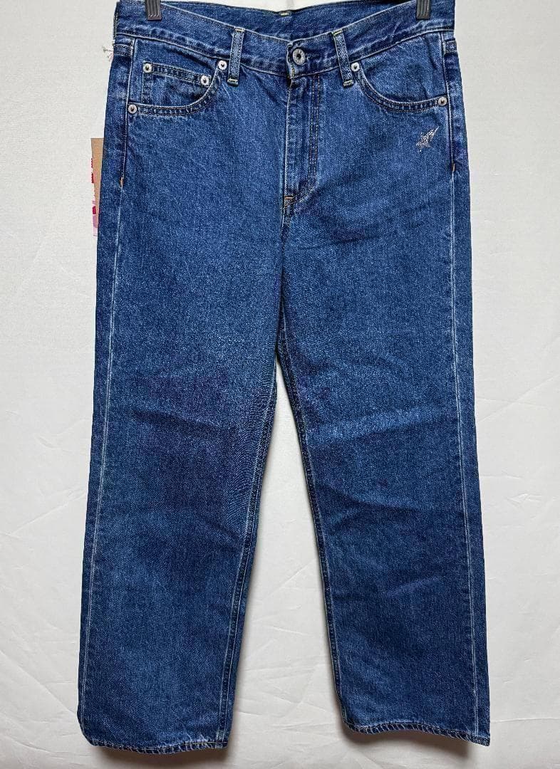 アベイシングエイプ クリスタルエイプヘッドフレアデニムパンツ サイズM 新品