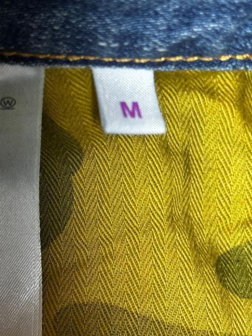 アベイシングエイプ クリスタルエイプヘッドフレアデニムパンツ サイズM 新品