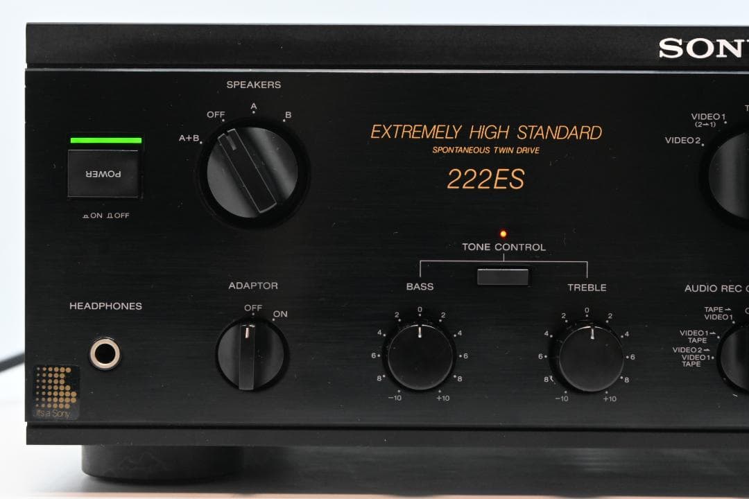 ＳＯＮＹ　プリメインアンプ　ＴＡ－Ｆ２２２ＥＳＸ　【整備品　動作品　美品】