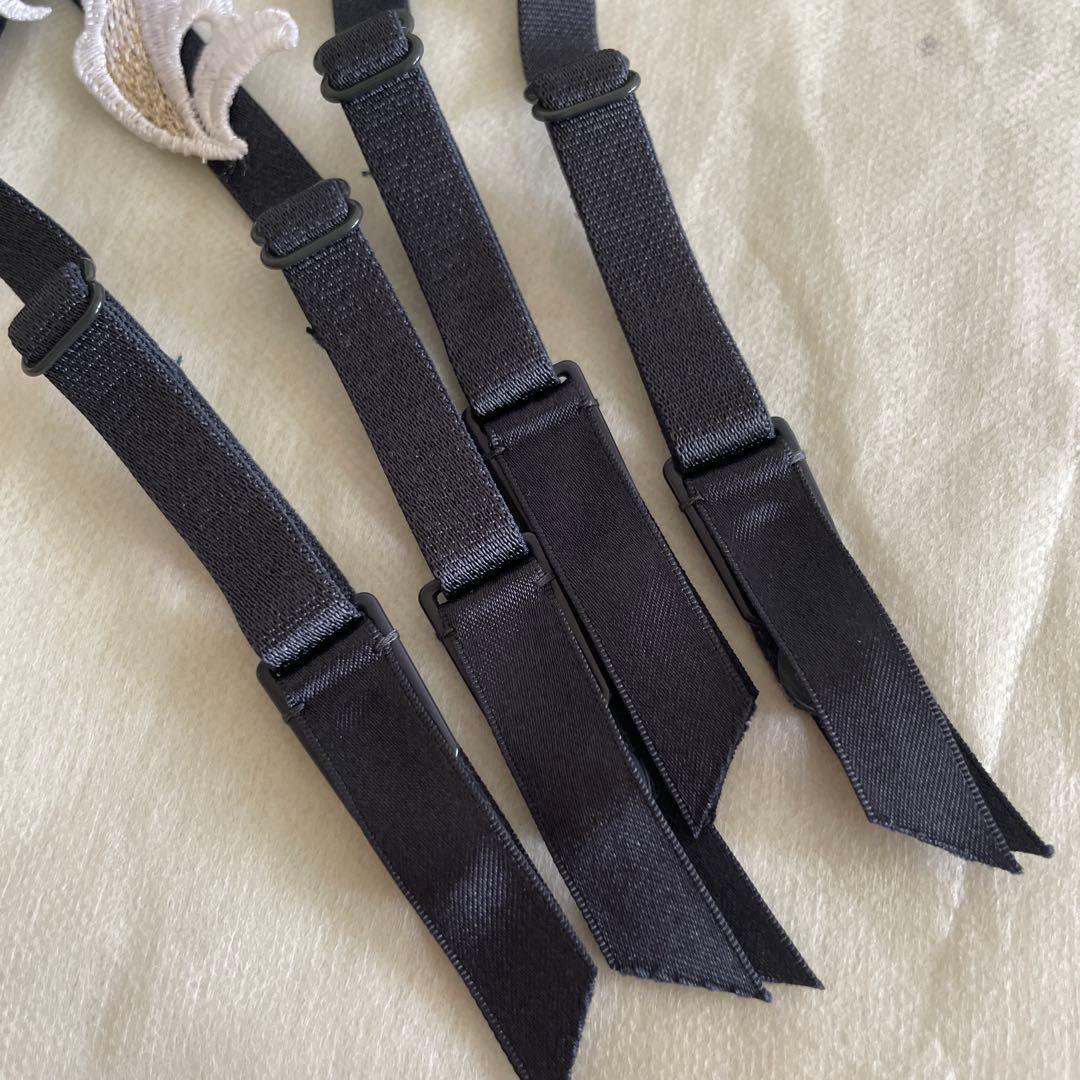 サルート 94G ガーターベルト/ソング ブラックスワン LB