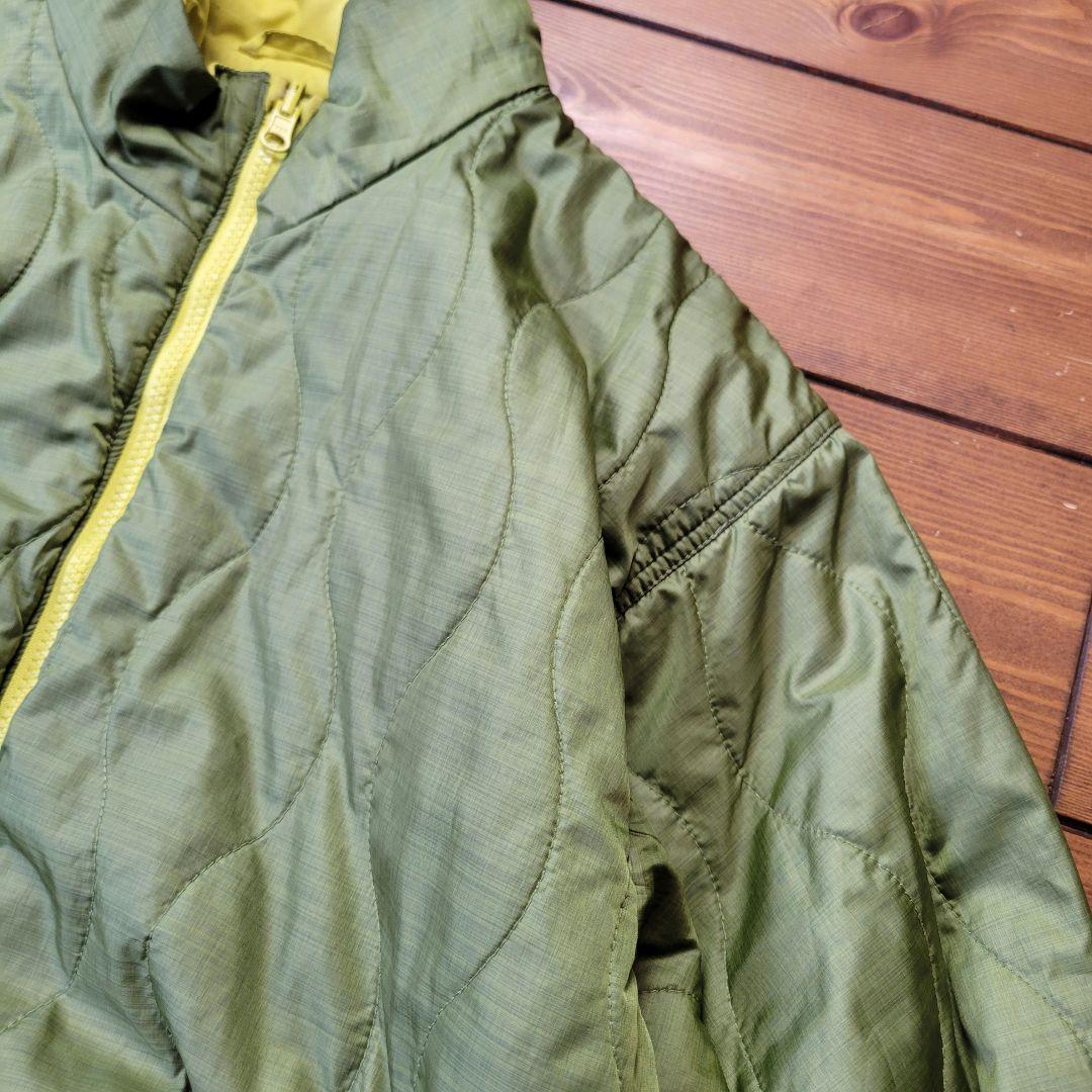 【今季大注目】コロンビア リバーシブル キルティング パフジャケット 短丈