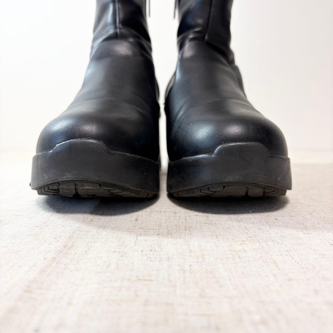 美品★BEAXIS ビーアクシス バランスコアブーツ スムースタイプ 24cm