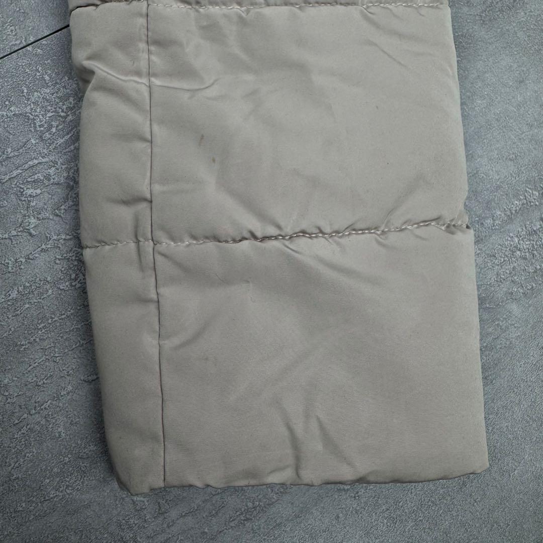 INGEBORG　アラン編ニットコンビジャケット　ダウンコートジャケット　ロゴ