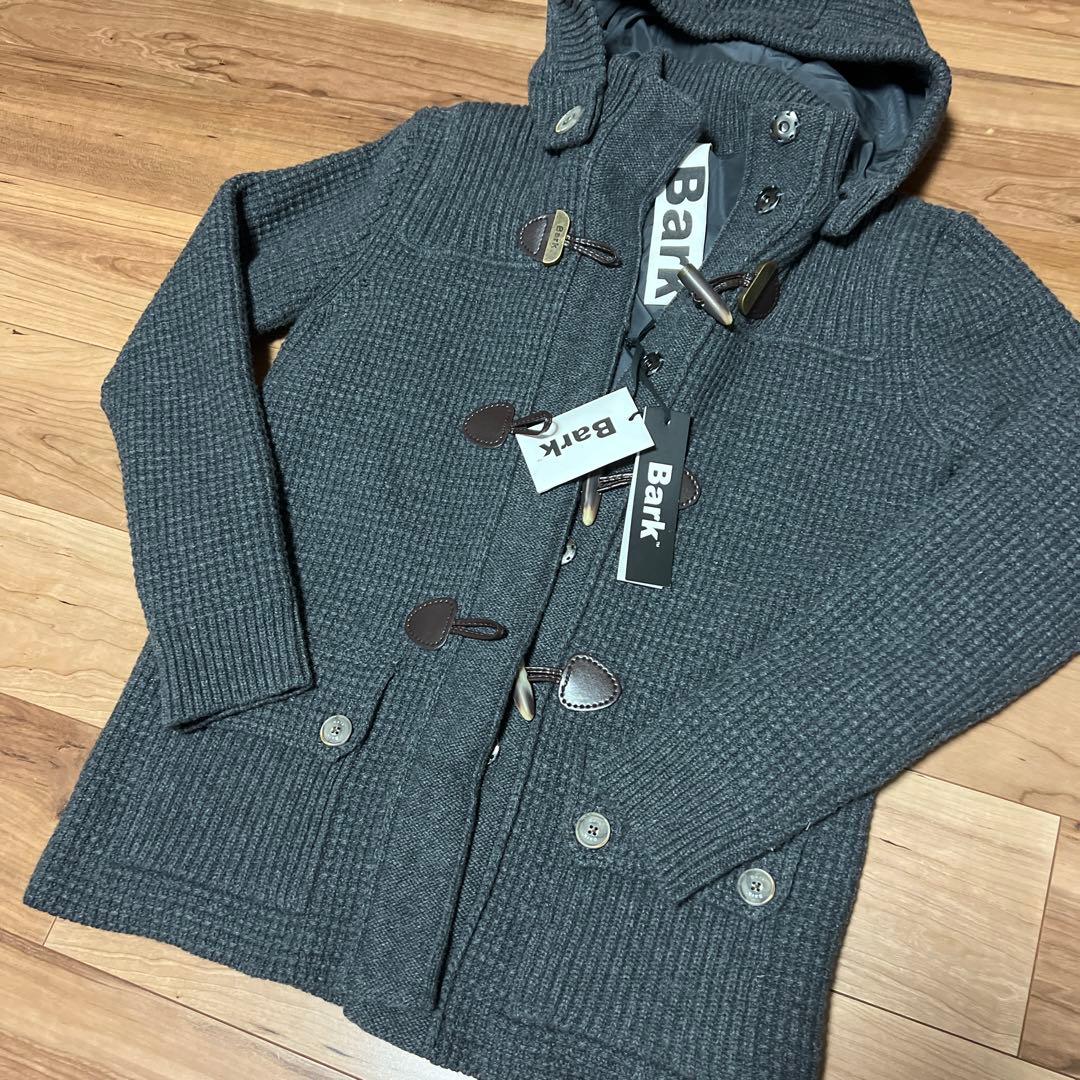 Bark バーク　ニットダッフル　グレー