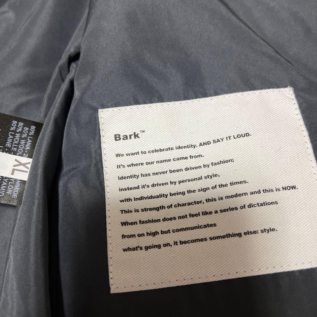 Bark バーク　ニットダッフル　グレー