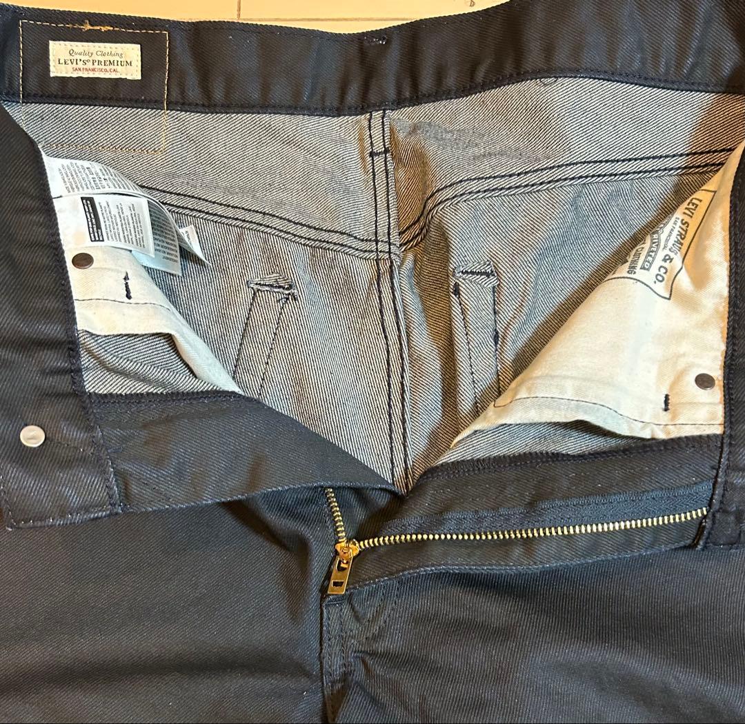 リーバイス578 バギー コーティングデニム ダークインディゴ W34