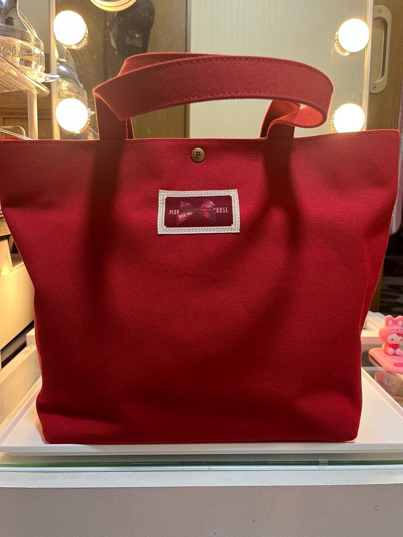 ♡PINK HOUSE♡トートバッグ赤新品未使用品