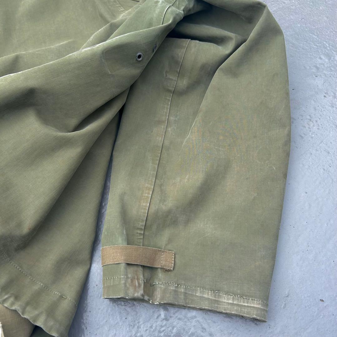 40s usnavy N-2デッキレインパーカー 軍物 古着 ヴィンテージ