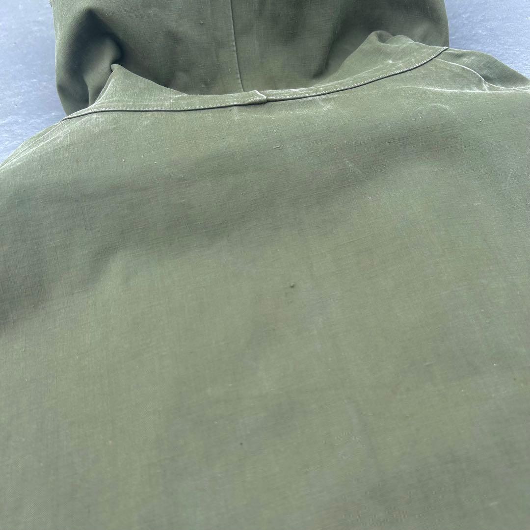 40s usnavy N-2デッキレインパーカー 軍物 古着 ヴィンテージ