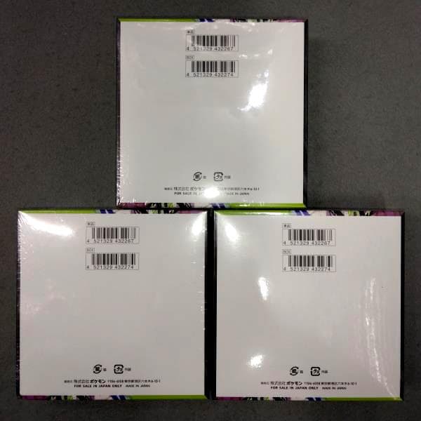 シュリンク付 ポケモンカードゲーム MEGA 拡張パック ムニキスゼロ 3BOX