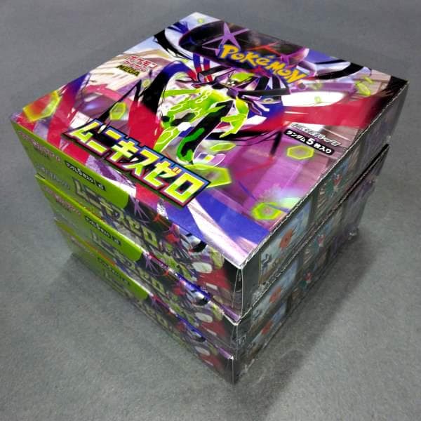 シュリンク付 ポケモンカードゲーム MEGA 拡張パック ムニキスゼロ 3BOX