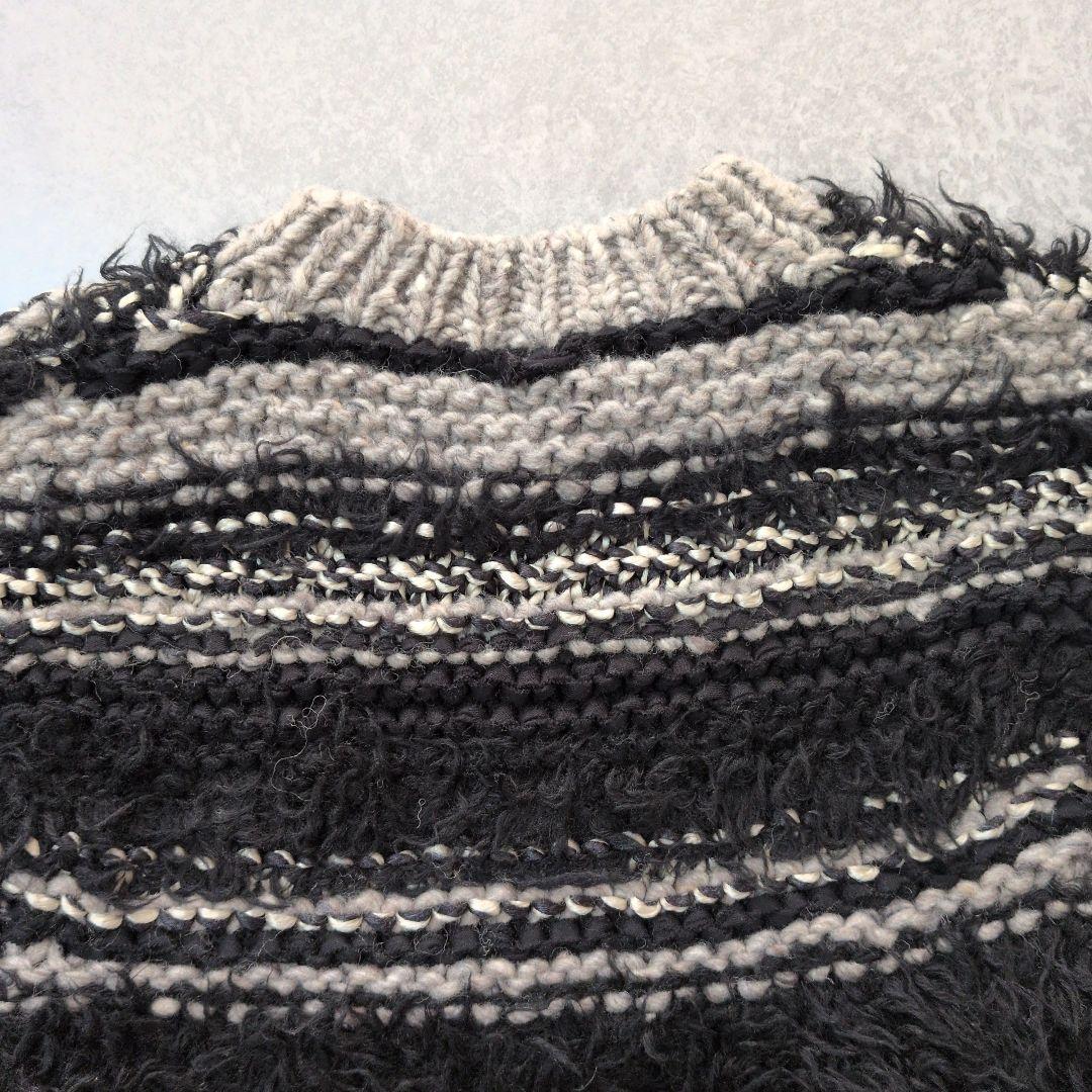 ✿アンフィルunfil 　ミックスヤーンセーター✿美品