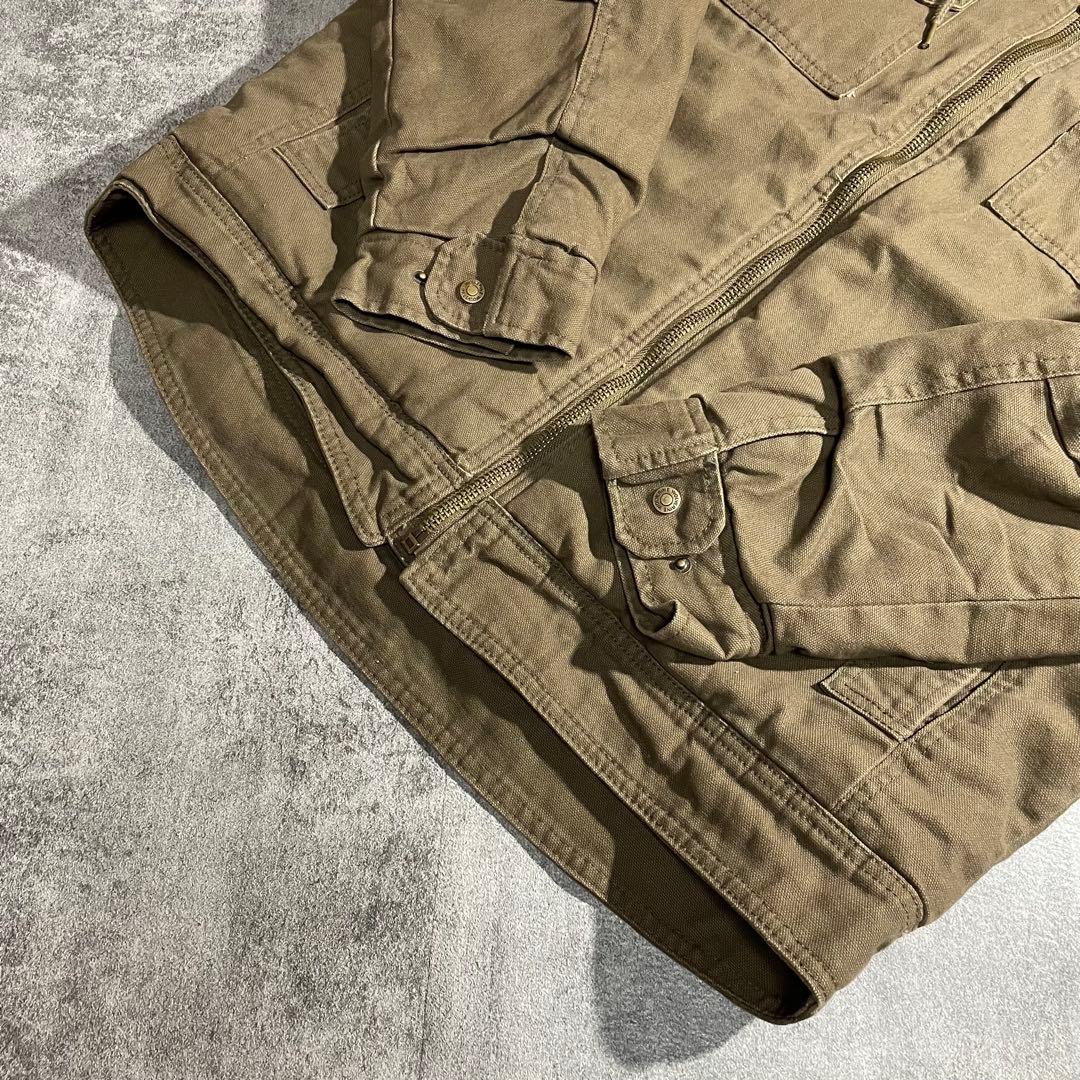 WOLVERINE ウルヴァリン 中綿アクティブジャケットダック生地カーキL