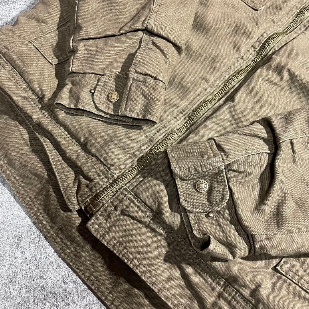 WOLVERINE ウルヴァリン 中綿アクティブジャケットダック生地カーキL