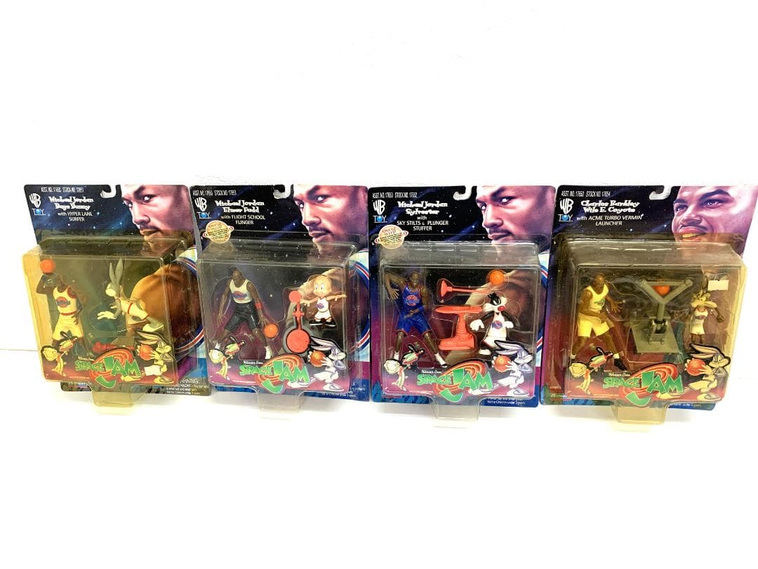 【未使用】Space Jam フィギュアセット 4体セット　まとめ売り
