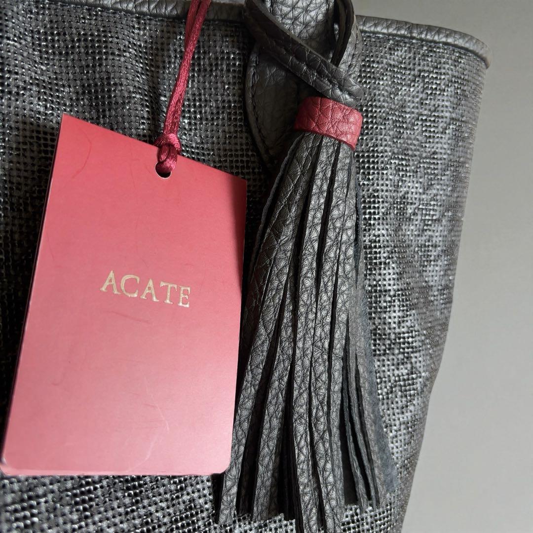 定13万 新品 ACATE トートバッグ KAUS2 千鳥格子 撥水 A4 PC