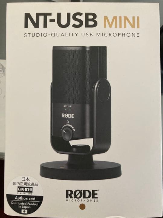 【未使用　国内正規品】RODE ロード NT-USB Mini USBマイク