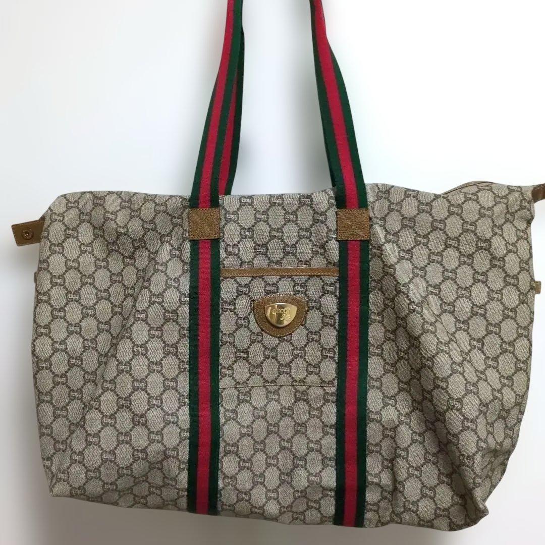 GUCCI GGキャンバス トートバッグ