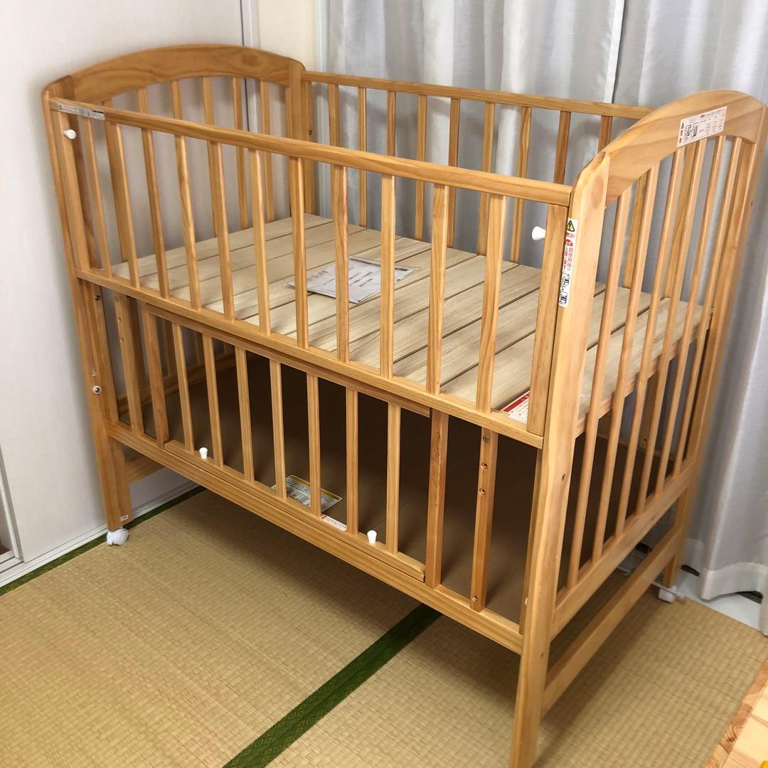 カトージ　木製ベビーベッド すのこ　レギュラーサイズ