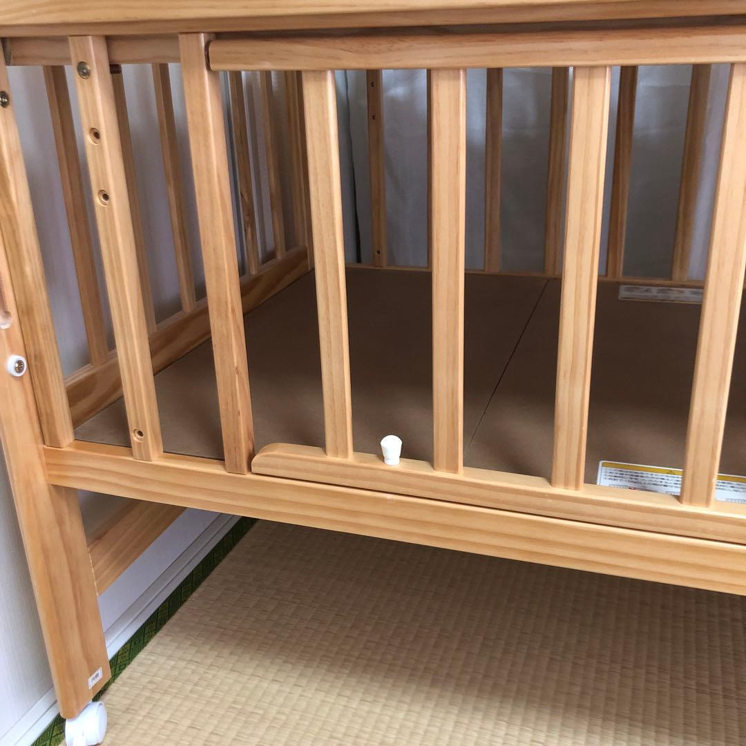 カトージ　木製ベビーベッド すのこ　レギュラーサイズ