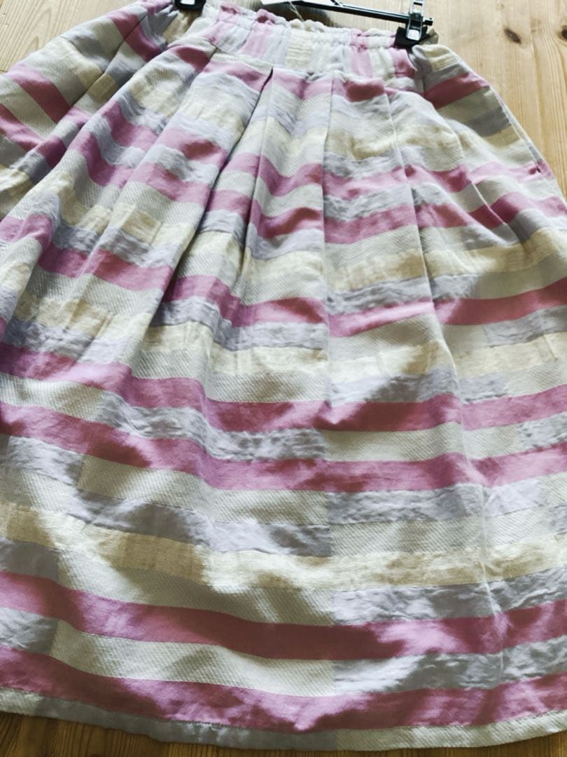 【tumugu】ツムグ　ふんわり　フレアスカート　定価20680円