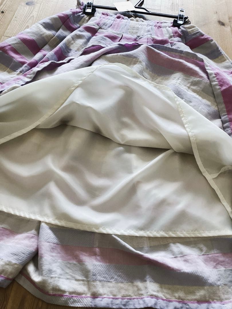 【tumugu】ツムグ　ふんわり　フレアスカート　定価20680円