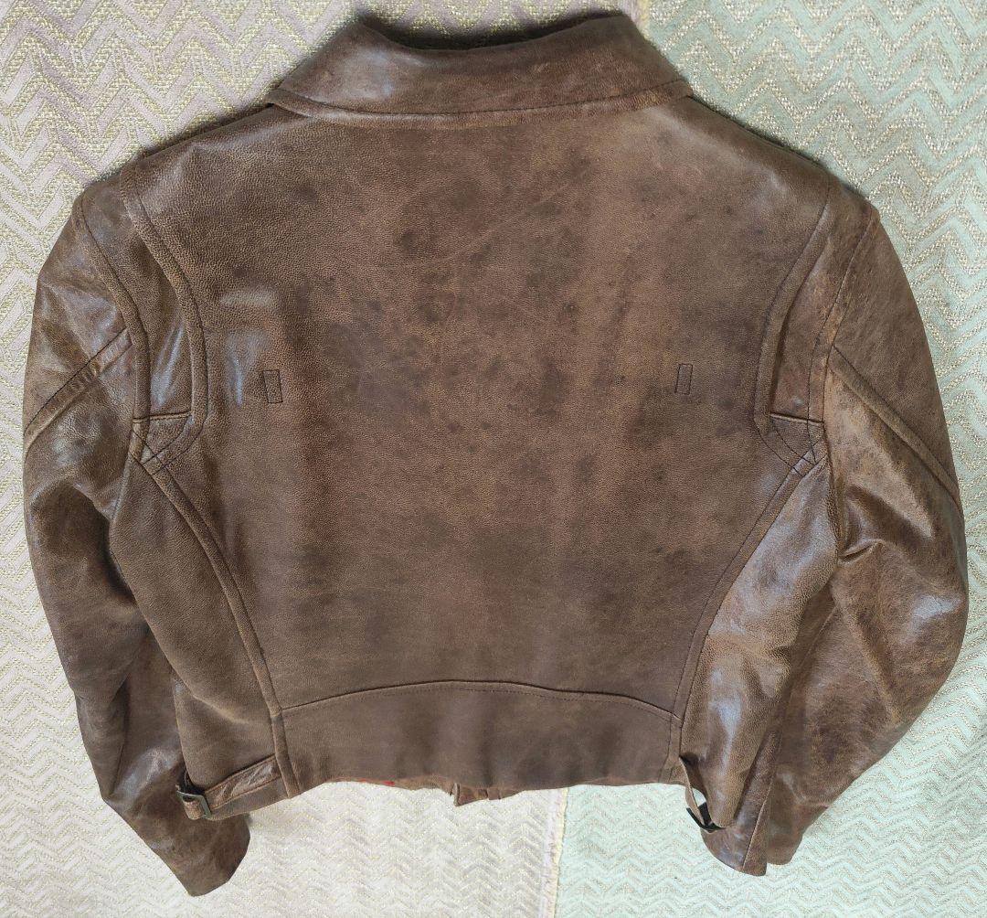 ユニクロ　レザージャケット　数量限定品　羊革