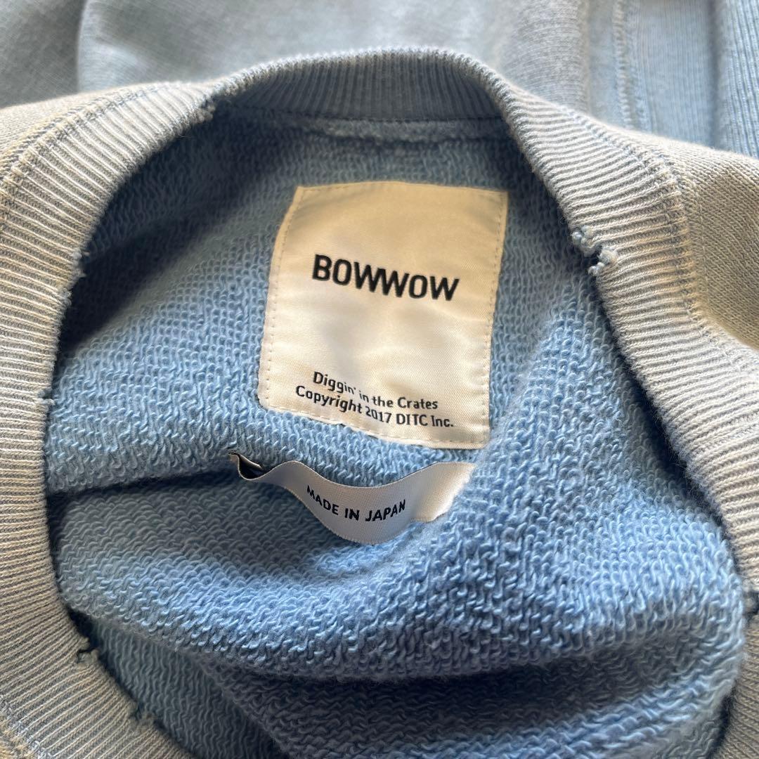 美品　BOWWOW AIR FORCE SWEAT スウェット M