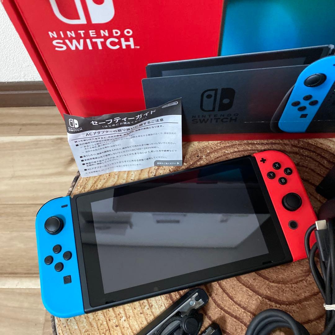 Nintendo Switch ニンテンドースイッチ本体　ネオン