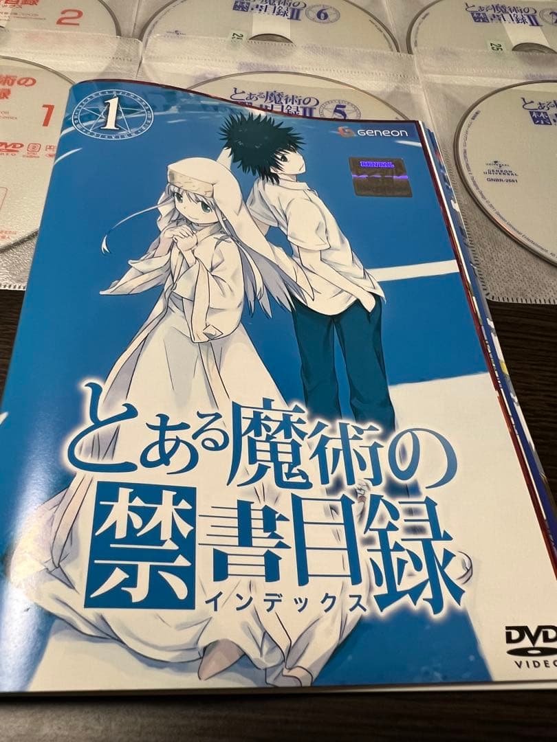 とある魔術の禁書目録 とある科学の超電磁砲 DVD レンタルアップ
