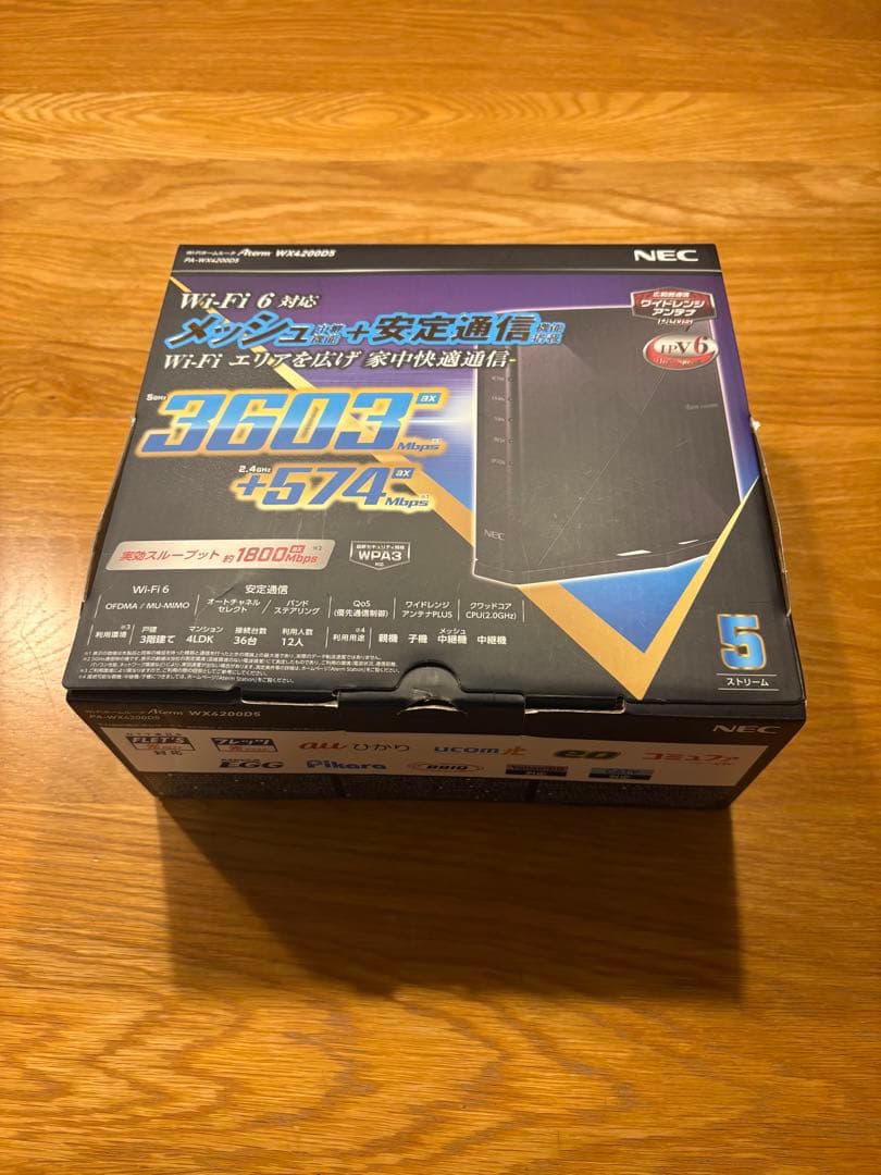ルーター・ネットワーク機器 NEC Aterm WX4200D5 PA-WX4200D5