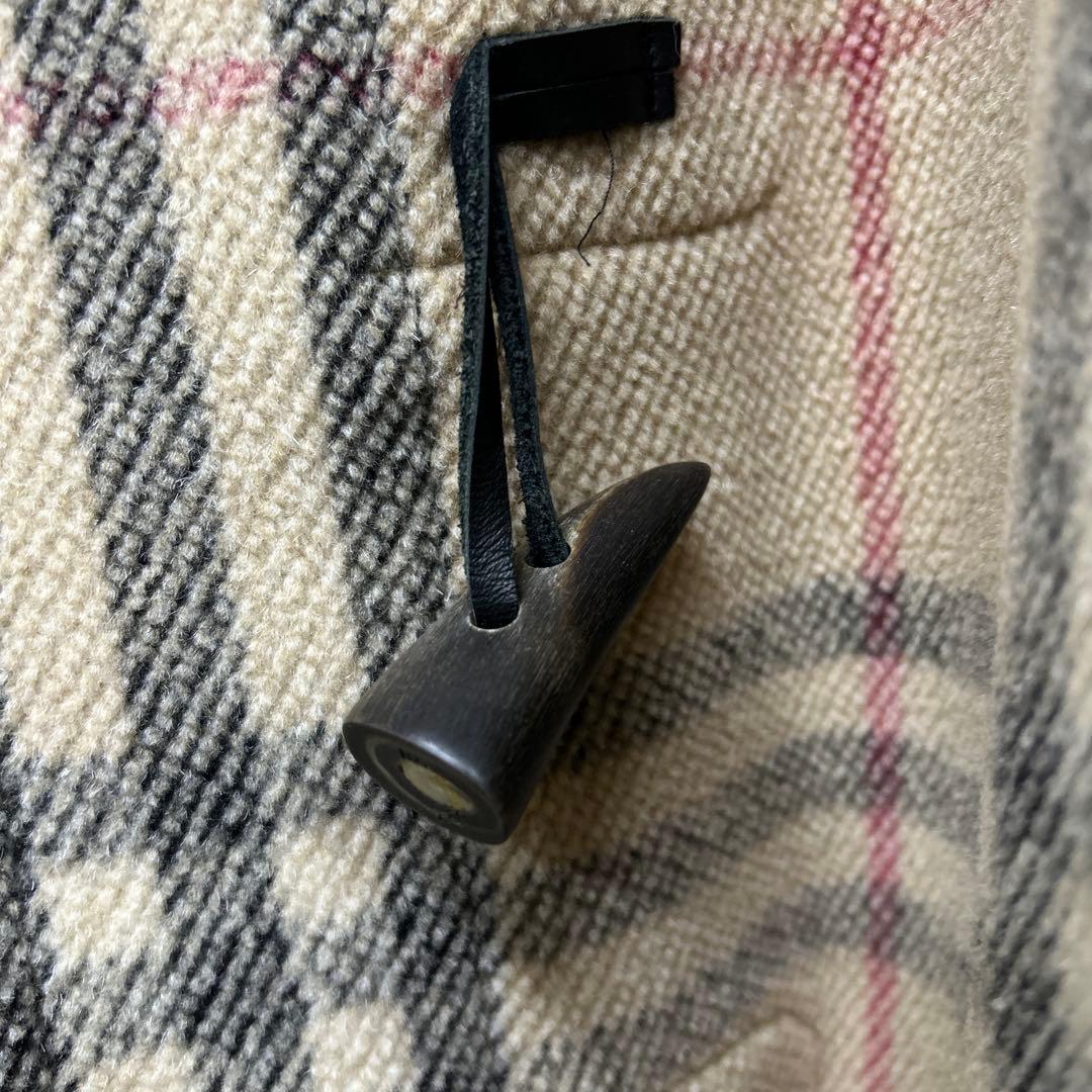 希少 バーバリーロンドン ノヴァチェック ダッフルコート 大きいサイズ レア