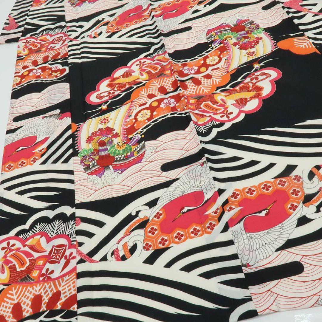 撫松庵謹製 宝尽くし セオアルファ トールサイズ 浴衣 着物 A3050