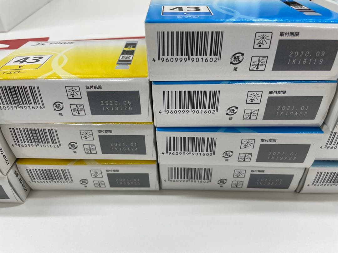 Canon純正インクカートリッジBCI-43 16本セット【期限切】（その４）