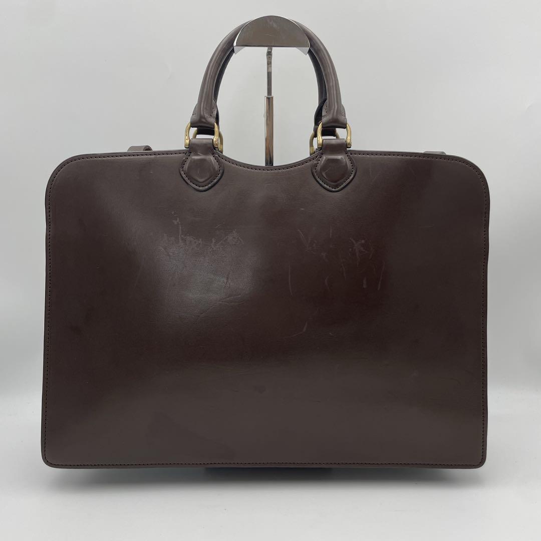 土屋鞄 マグナス 2way ビジネスバッグ ダークブラウン