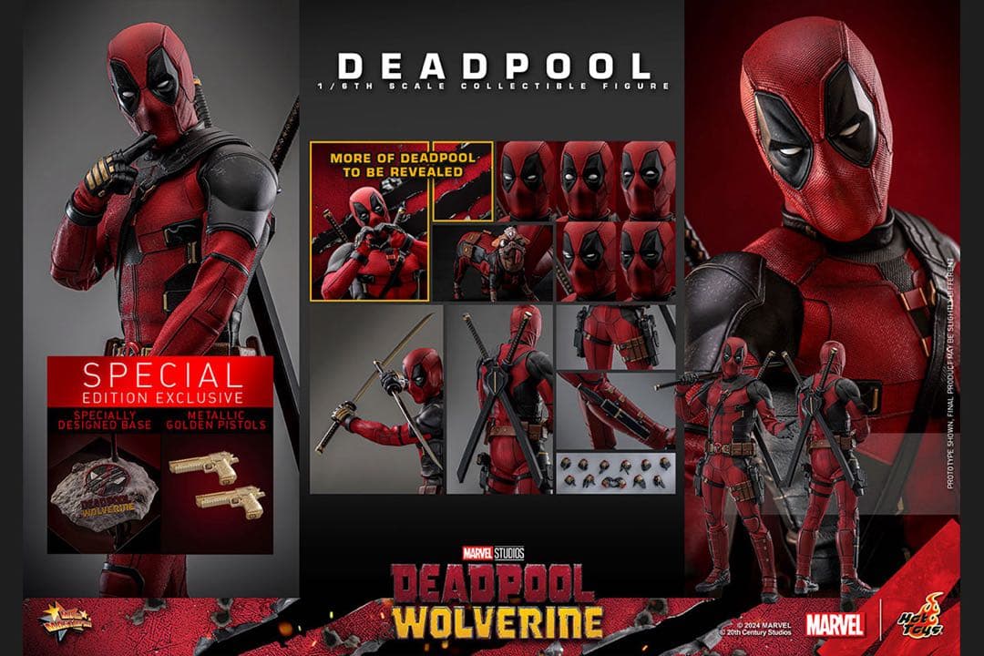 デッドプール スペシャルエディション ムービーマスターピース 1/6 フィギュア