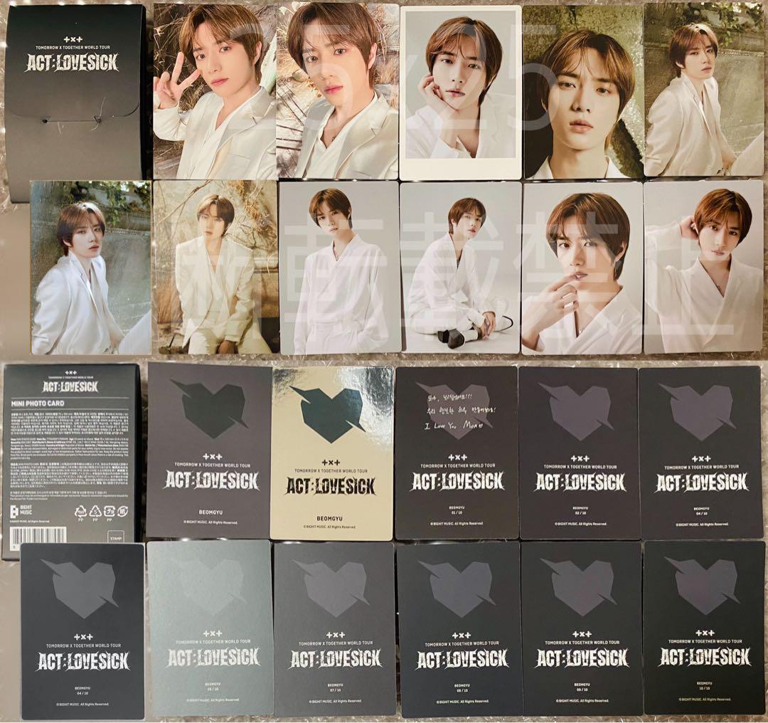 TXT 公式 FC継続 アルバム トレカ ミニフォト ラキドロ ボムギュ