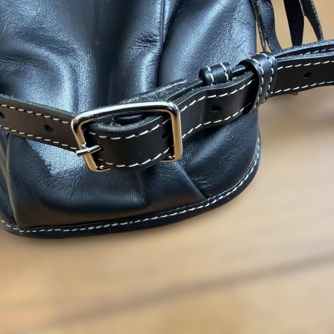 DEGNER レザー ホルスターバッグ　ボディバッグ 黒　美品