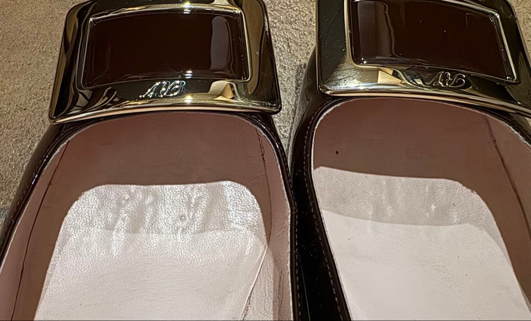 ロジェヴィヴィエ◼️チョコレートブラウンパンプス 36