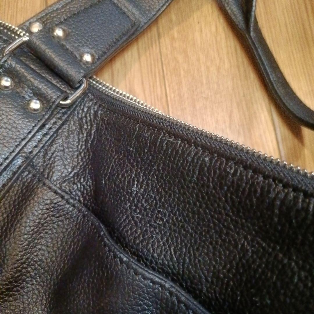 Roen×semantic design スタッズ付き ブラックトートバッグ