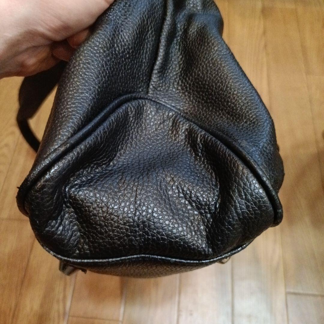 Roen×semantic design スタッズ付き ブラックトートバッグ