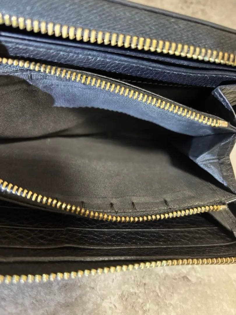 GUCCI グッチ ソーホー ラウンドファスナー長財布 308280・0416