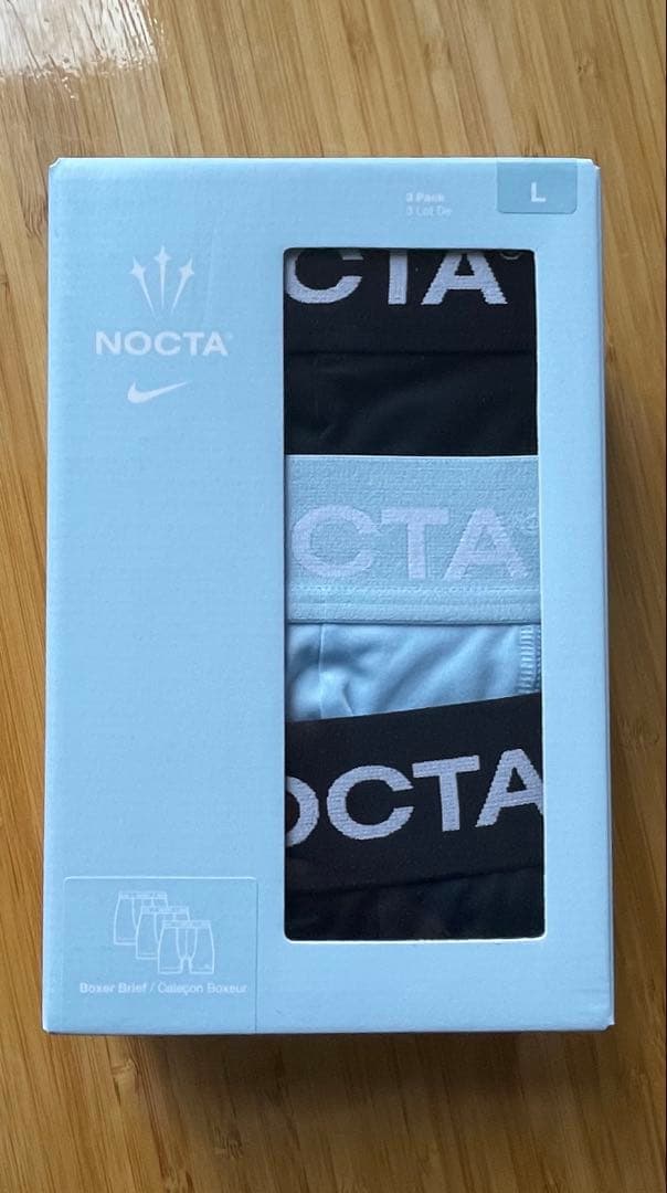 完売品☆NIKE x NOCTA ボクサーブリーフ3枚セット 未開封新品 L