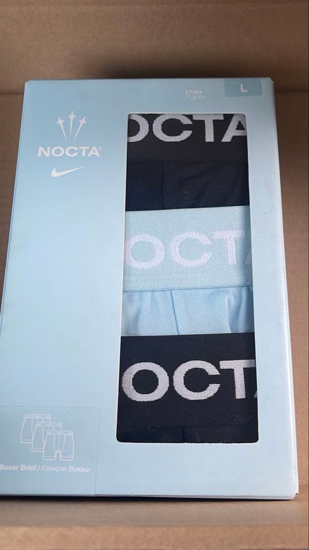完売品☆NIKE x NOCTA ボクサーブリーフ3枚セット 未開封新品 L