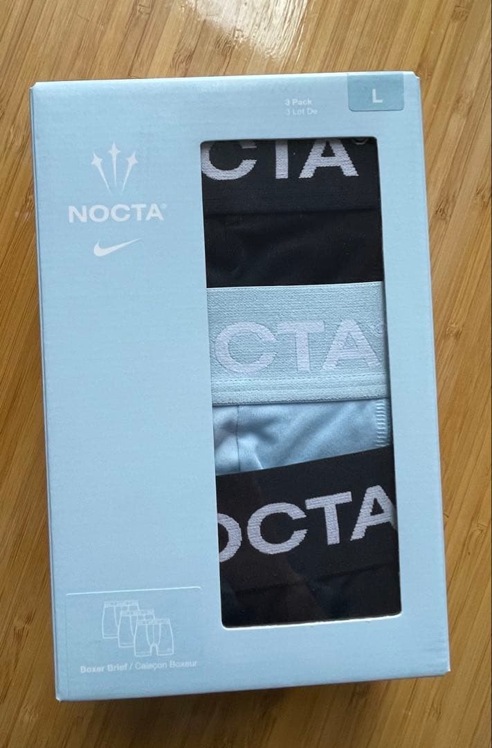 完売品☆NIKE x NOCTA ボクサーブリーフ3枚セット 未開封新品 L