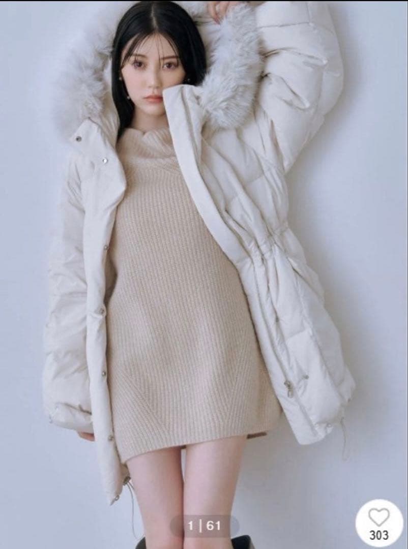 最終値下げ！スナイデル　西川フードファーミドルダウン　美品