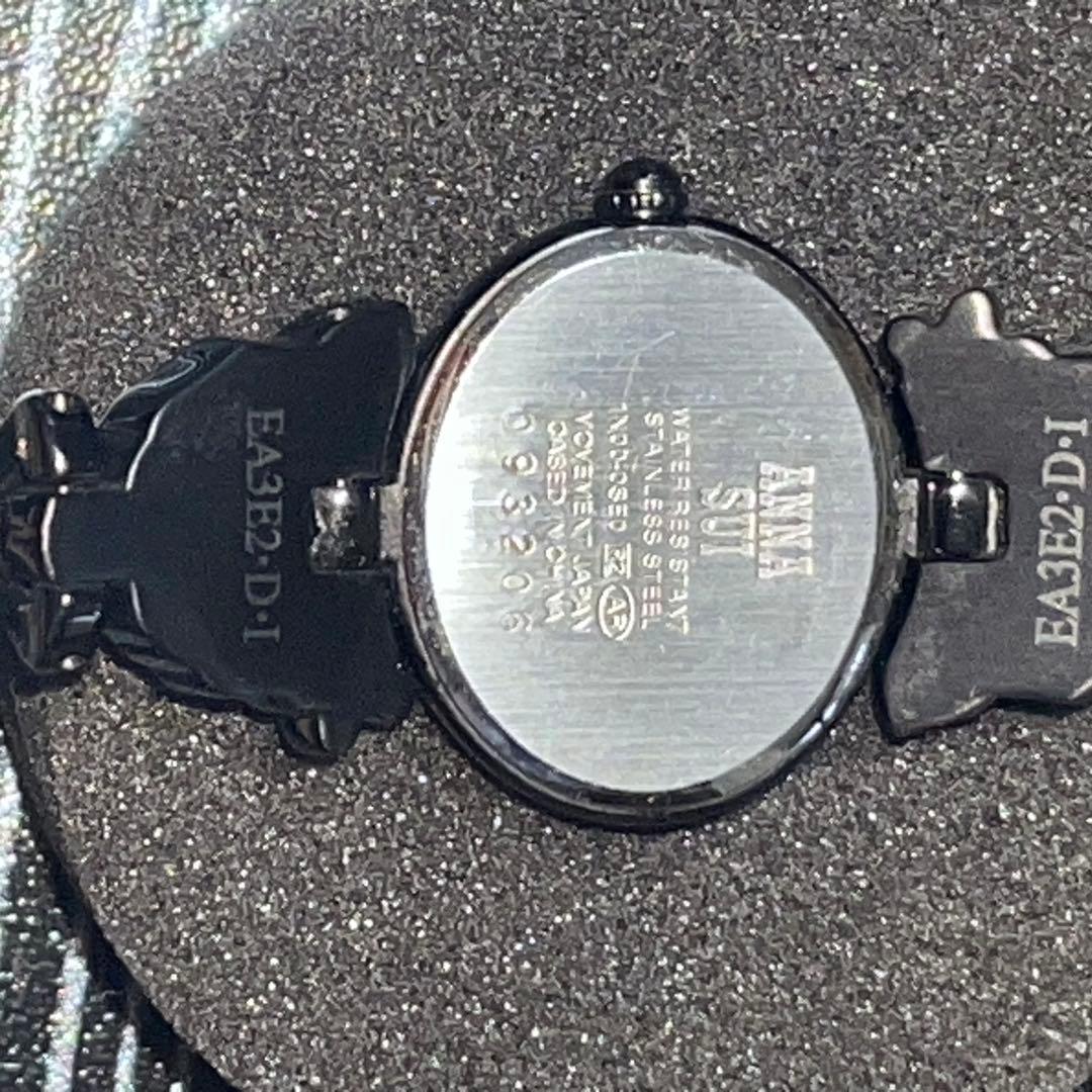 限定モデル ANNA SUI ブラックローズ時計